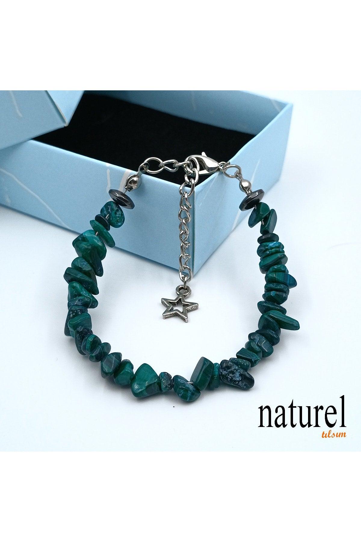 Natural Stone Malachite Women's Bracelet - Swordslife