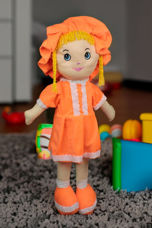Mira Plush Doll 100Cm Orange
