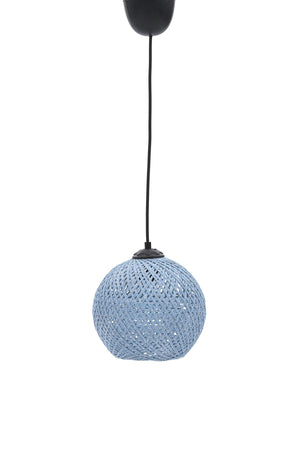 Balle Blue Pendant Lamp Ball Chandelier Black Cable