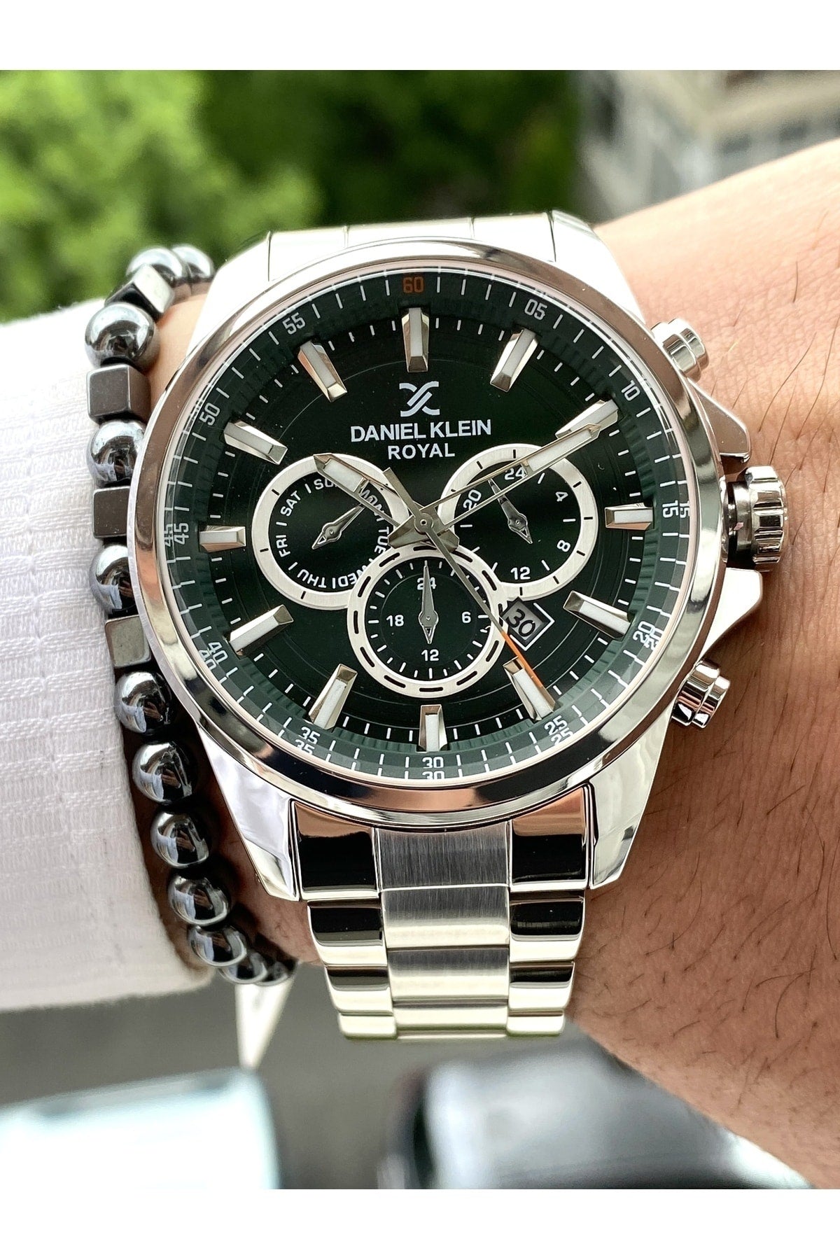 Stainless Steel Band Men'S Wristwatch+3 Atm Waterproof 2 Years Warranty