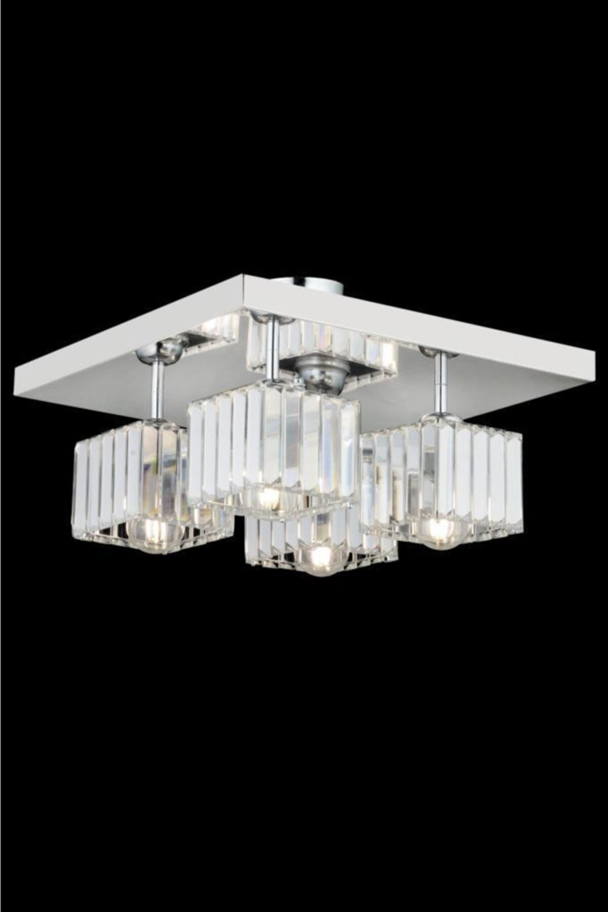 Sabrina 4-Piece Chrome K-01 Chandelier