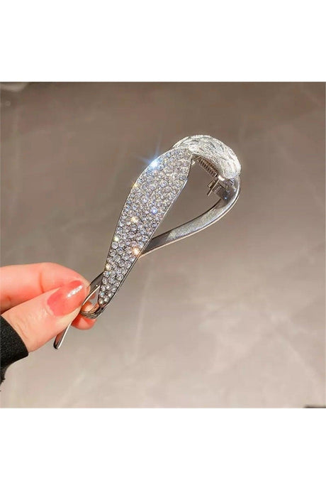 So-much Women's Crystal Metal Hair Clip-1 - Swordslife