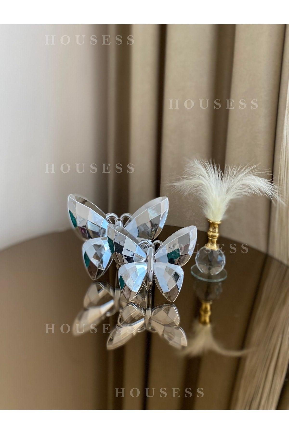 Decorative Butterfly And Feather Trinket Ornament - Swordslife