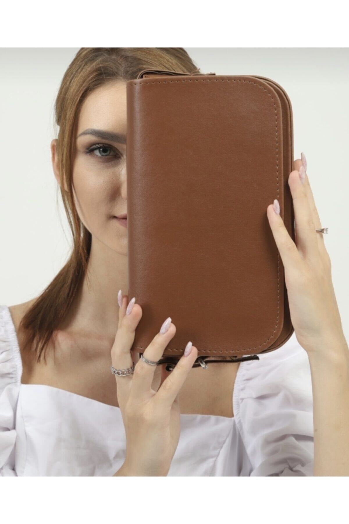 Women'S Bag Tan Color Covered Baguette Bag Classico Baguette Model