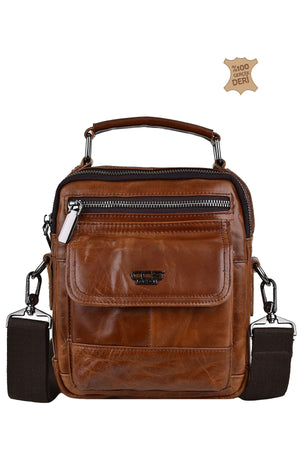 Ççs Multi Eyed Genuine Leather Men'S Bag 31441