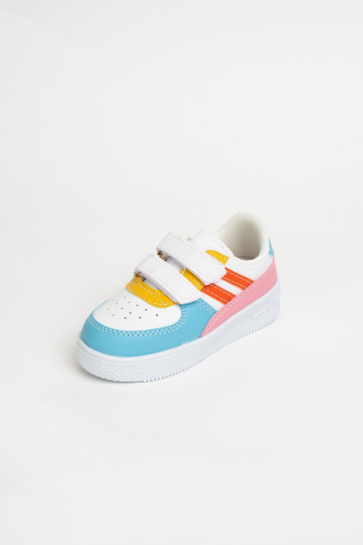 Kids Blue Orange Sneakers Kids Shoes