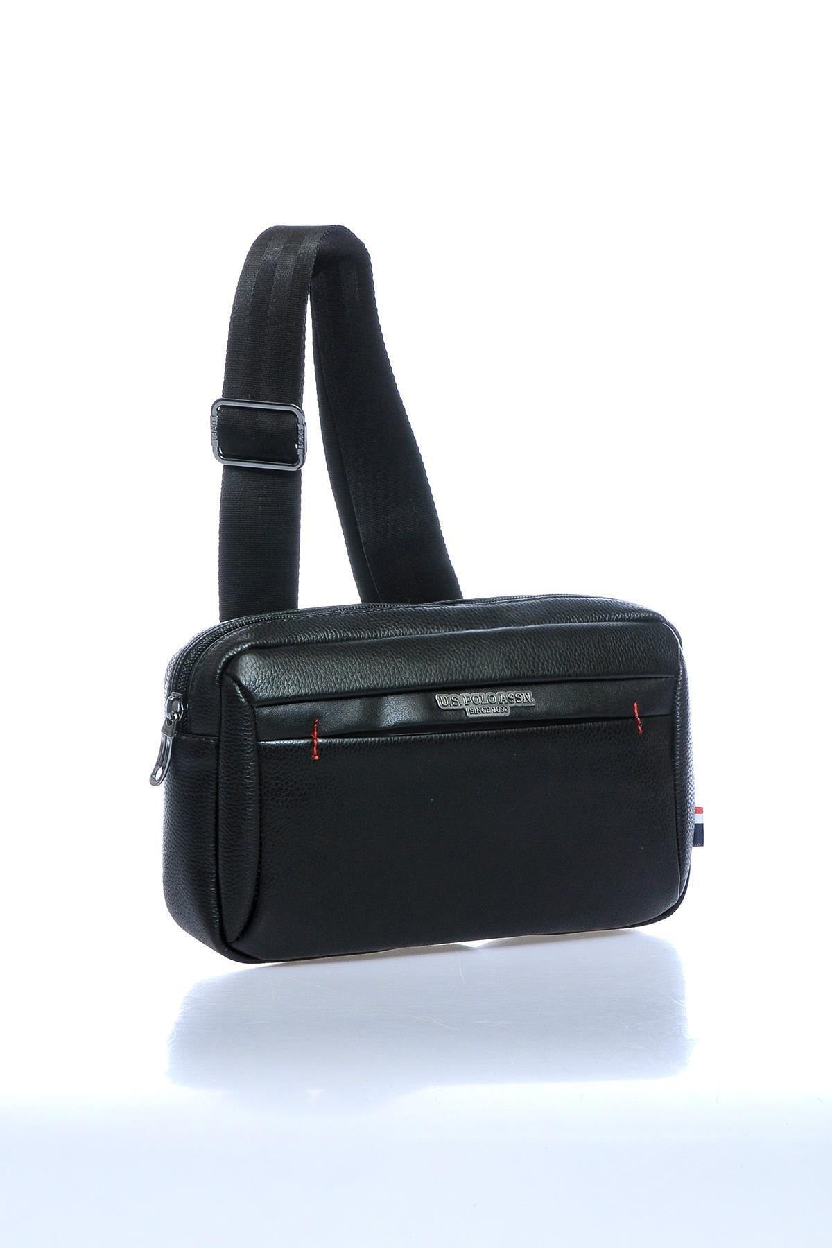 Plevr21559 Black Men's Waist Bag