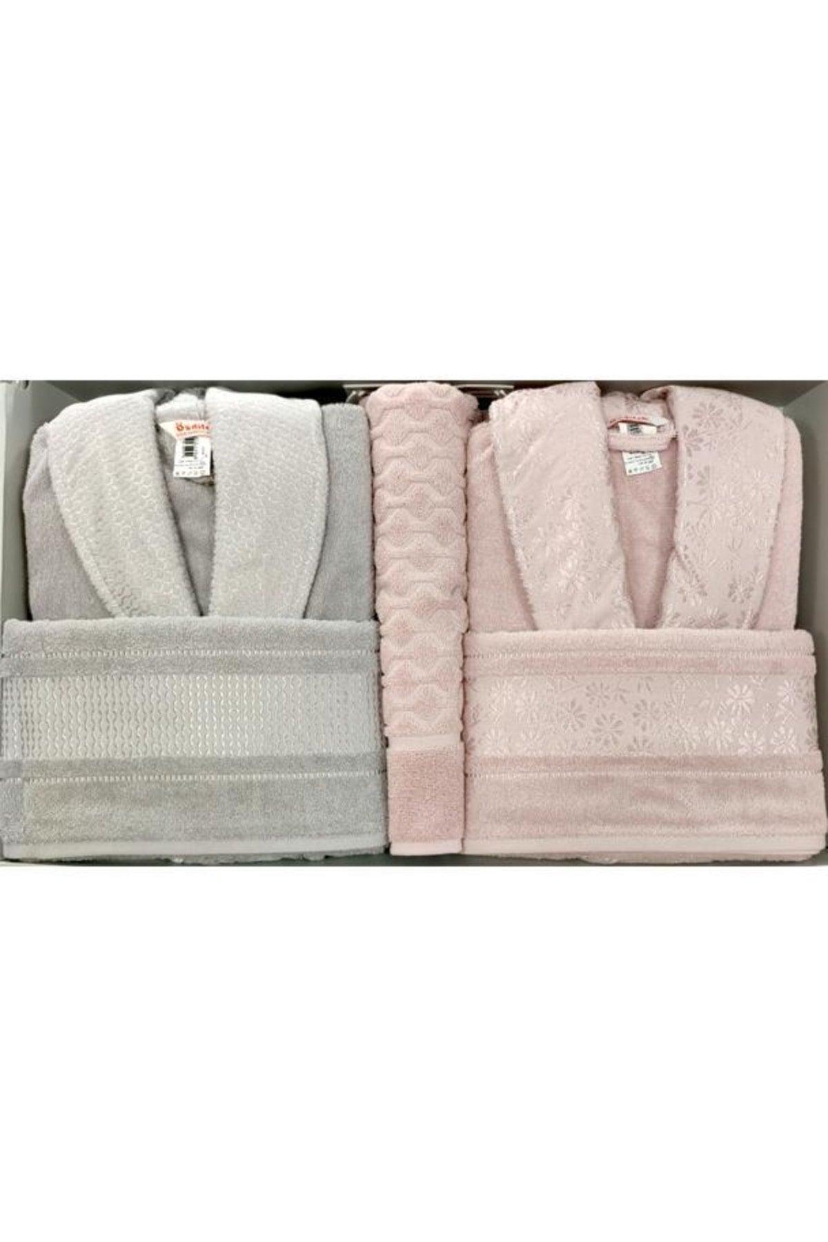 Bathrobe Set Blossom Happy Set Family Set 5 Pieces - Swordslife