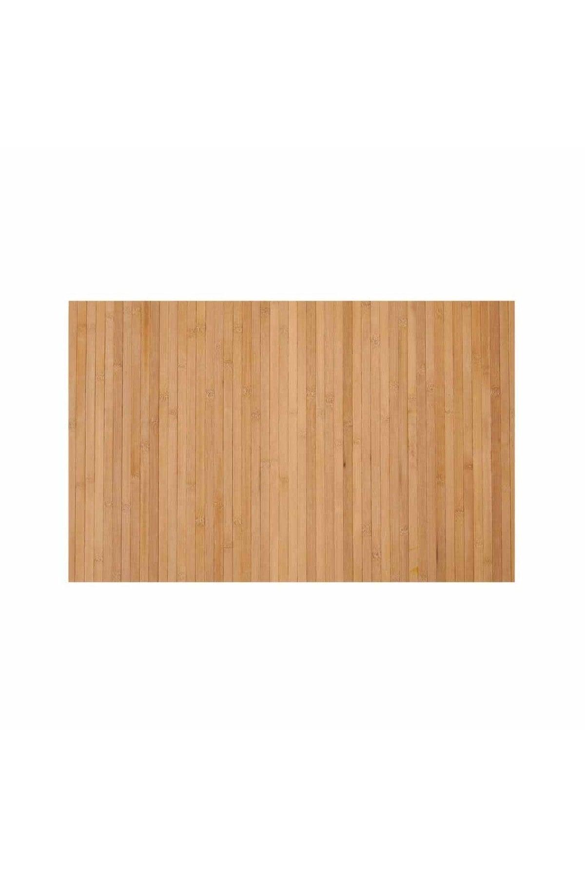 Bamboo Bath Mat - Cream - 50x80 Cm - Swordslife