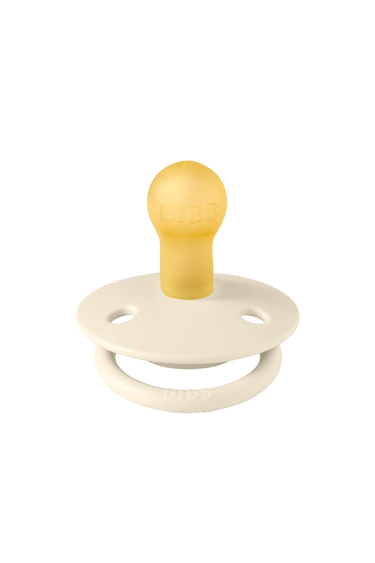 De Lux Rubber Pacifier - Ivory 0-6 Months