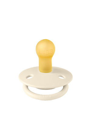 De Lux Rubber Pacifier - Ivory 0-6 Months