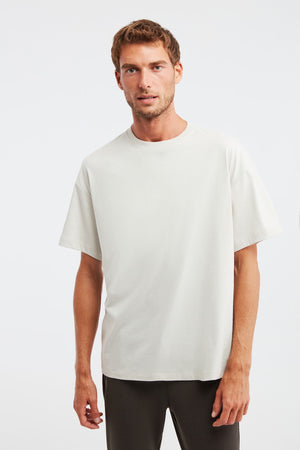 Jett Oversize Stone Color T-Shirt