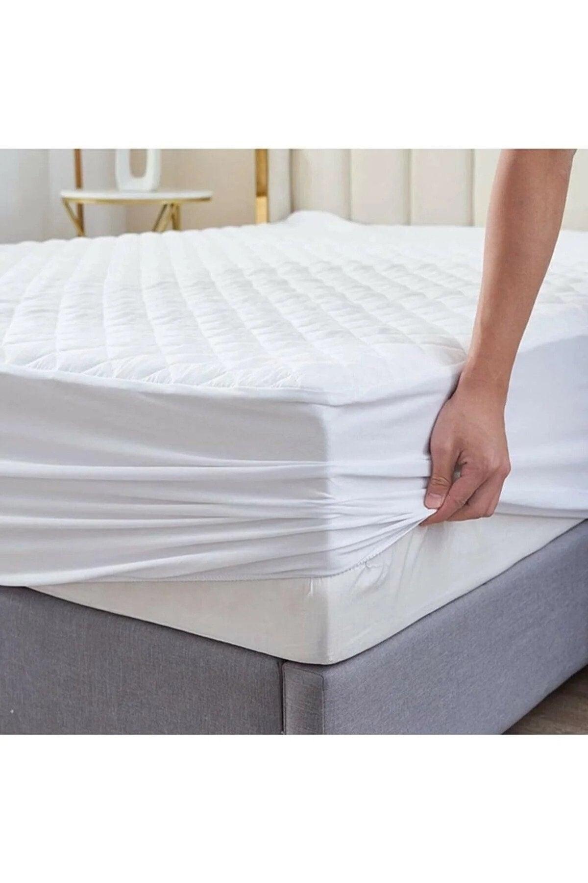 Stain Resistant Quilted Fitted Mattress Protector Mattress 120x200 - Swordslife