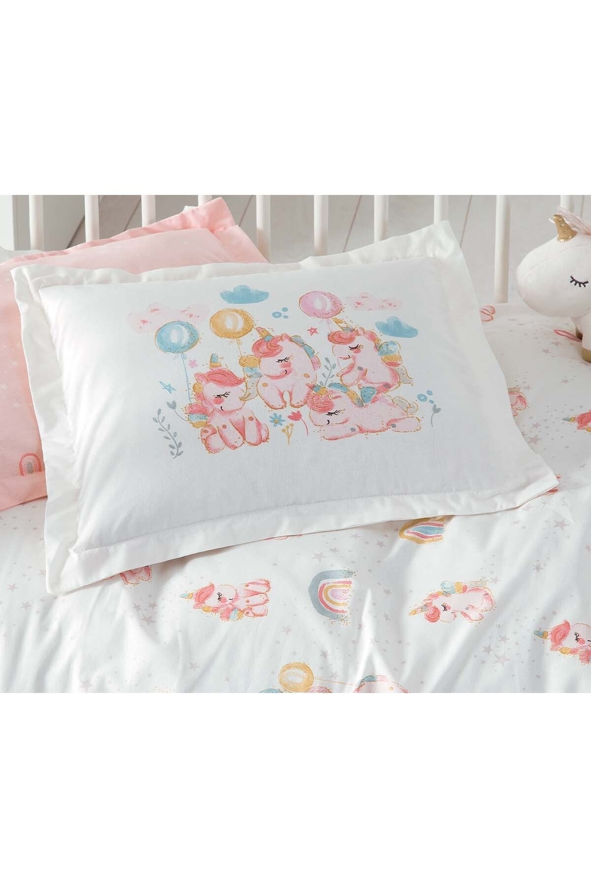 Unicorn Ranforce Baby Duvet Cover Set