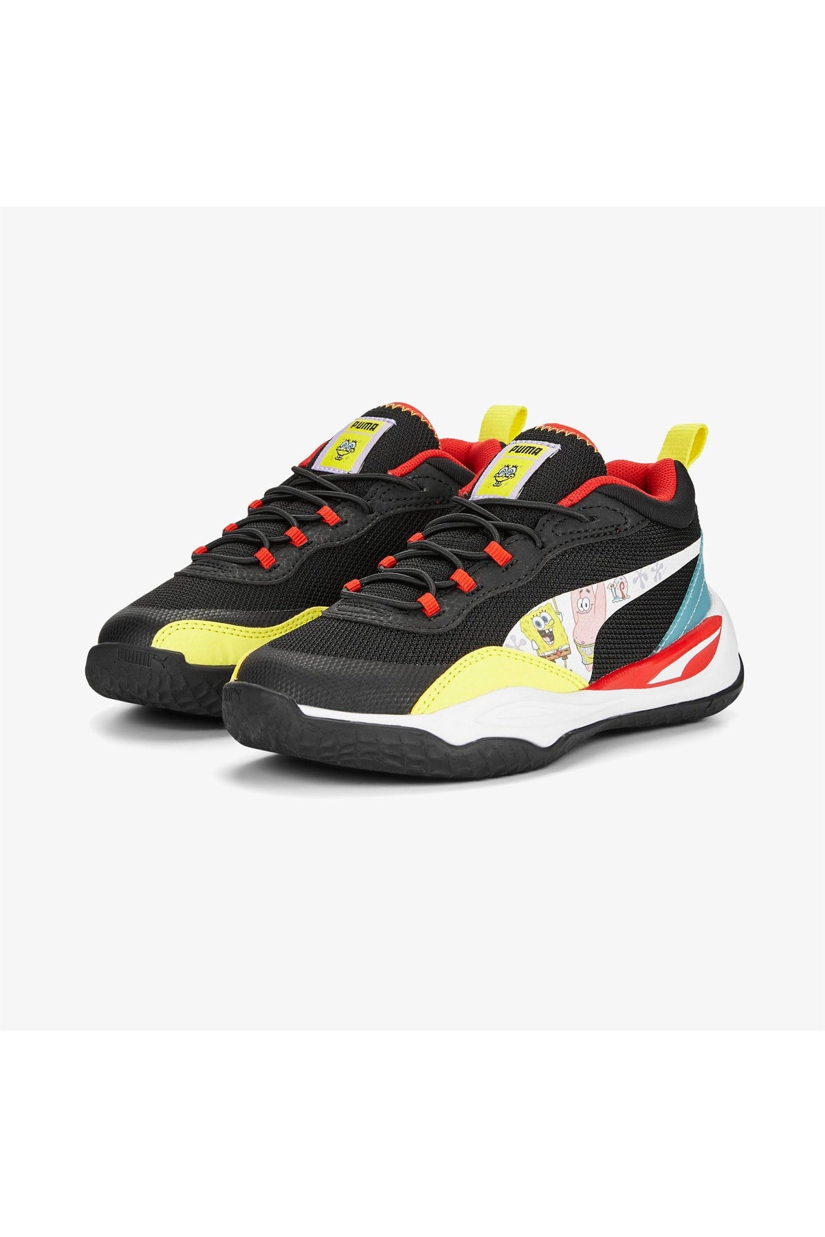 Playmaker Spongebob AC PS Kids Black Sneakers