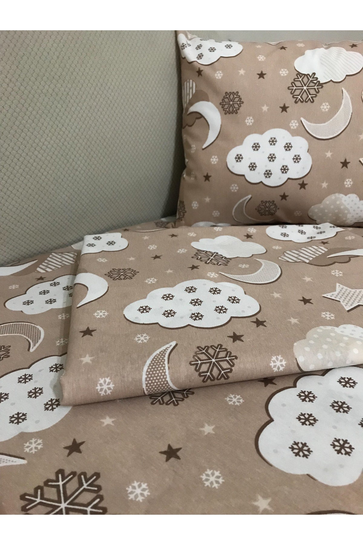 Zippered Baby Duvet Cover Set