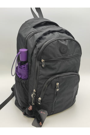 Unisex Crinkle Waterproof Fabric Large Size Multi-Cell School And Travel Backpack Cty-Lbn-101