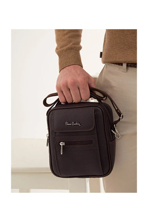 01Pc001422 Men'S Handbag Messenger Bag Brown