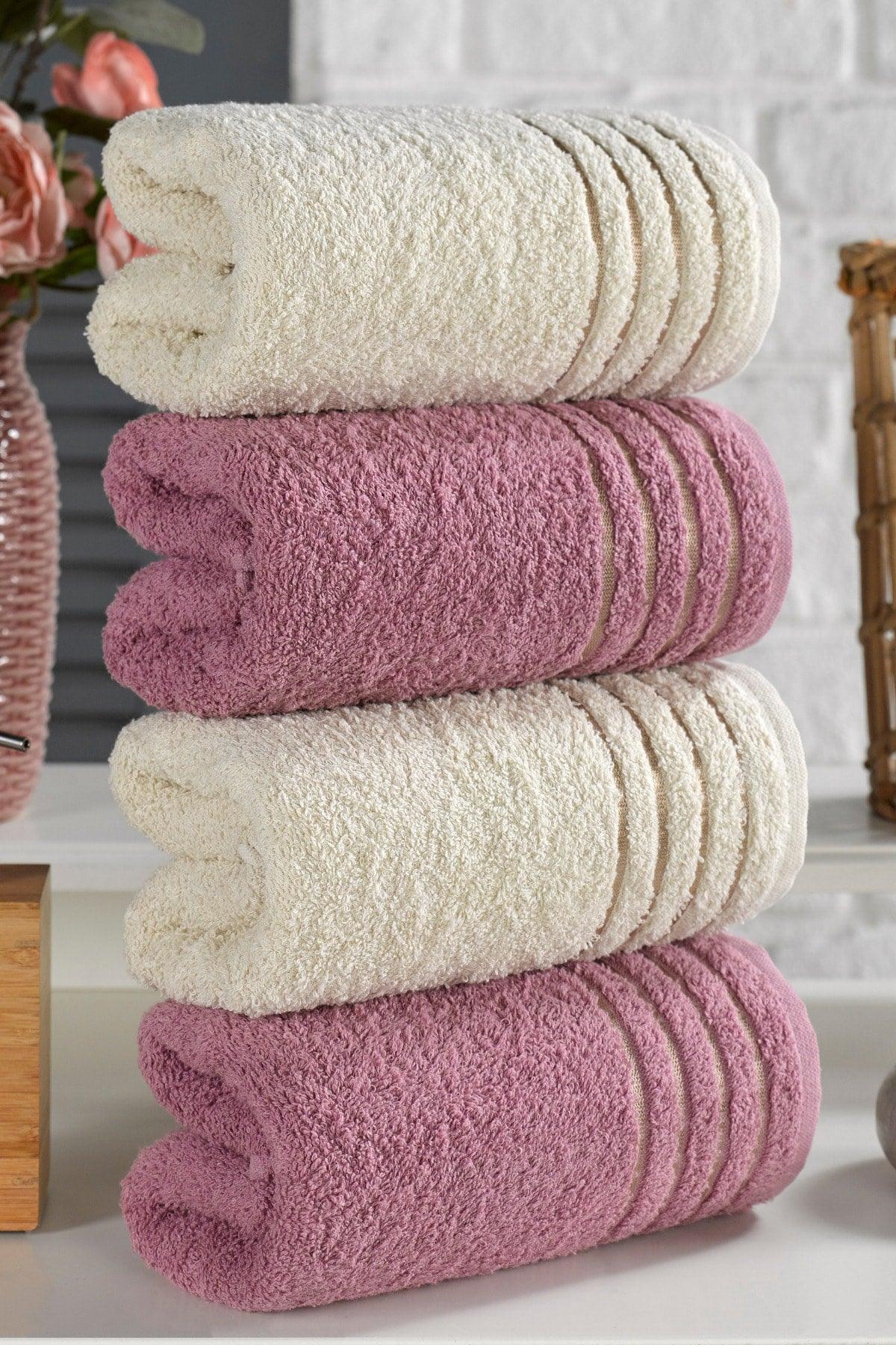 Diana Towel Set 4 pcs 800gr. 50x90cm - Swordslife