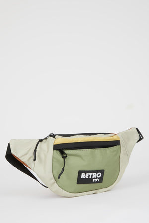 Men'S Ultra Light Fabric Waist Bag
