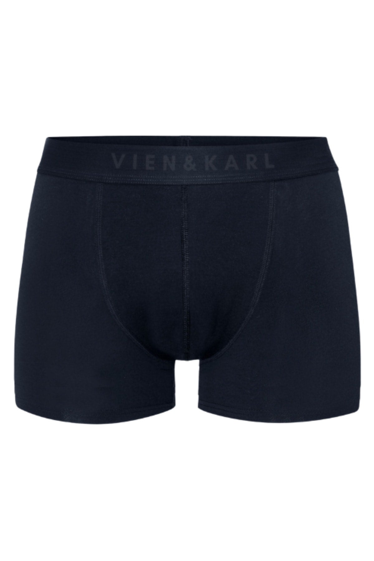 Men's Navy Blue Plain Lycra Boxer Shorts Box of 6