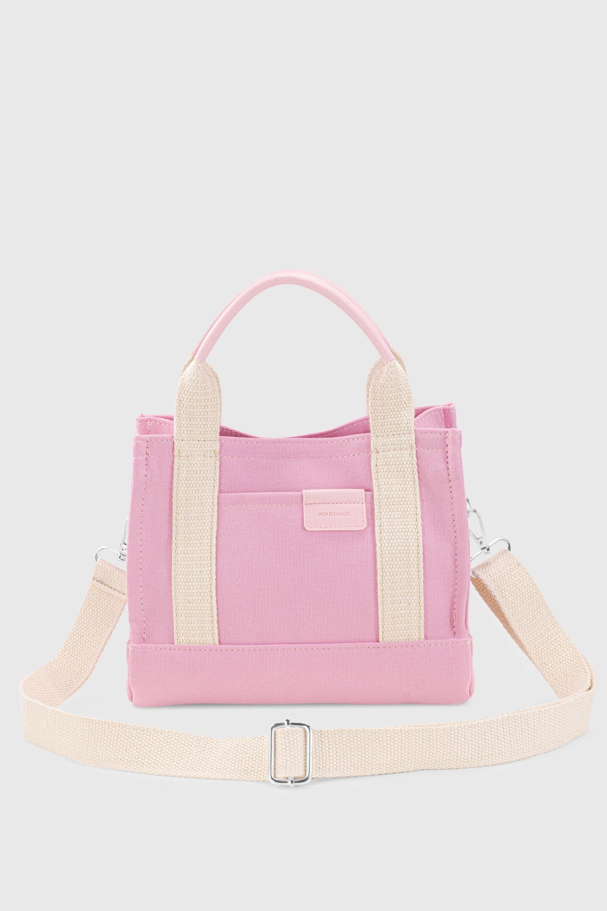 Women'S Pink Canvas Tote Bag 232