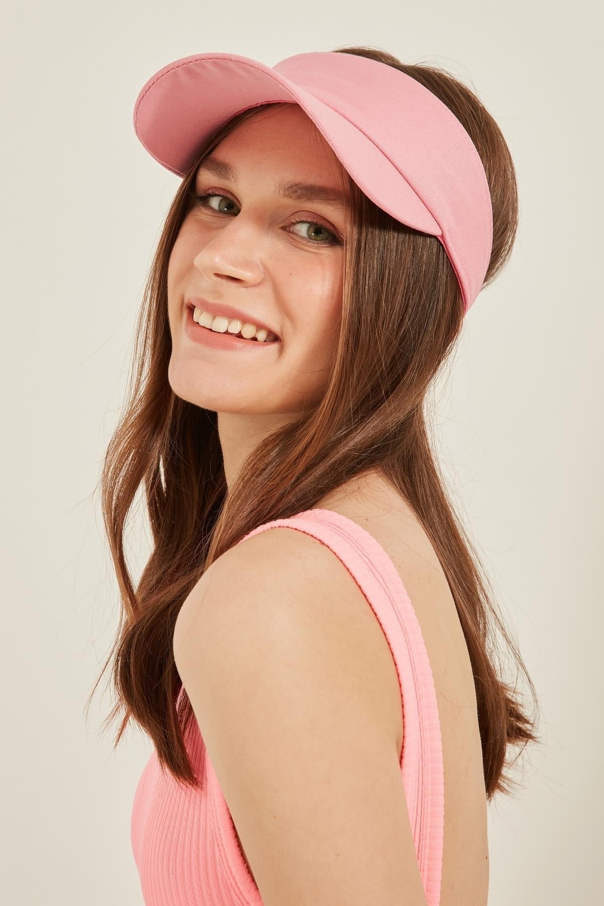 13363 Pink Tennis Hat