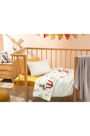 Carnival Cotton Baby Duvet Cover Set 100X150 Cm Beige