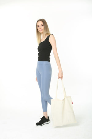 Unprinted Tote Bag 38X42 Handled Natural