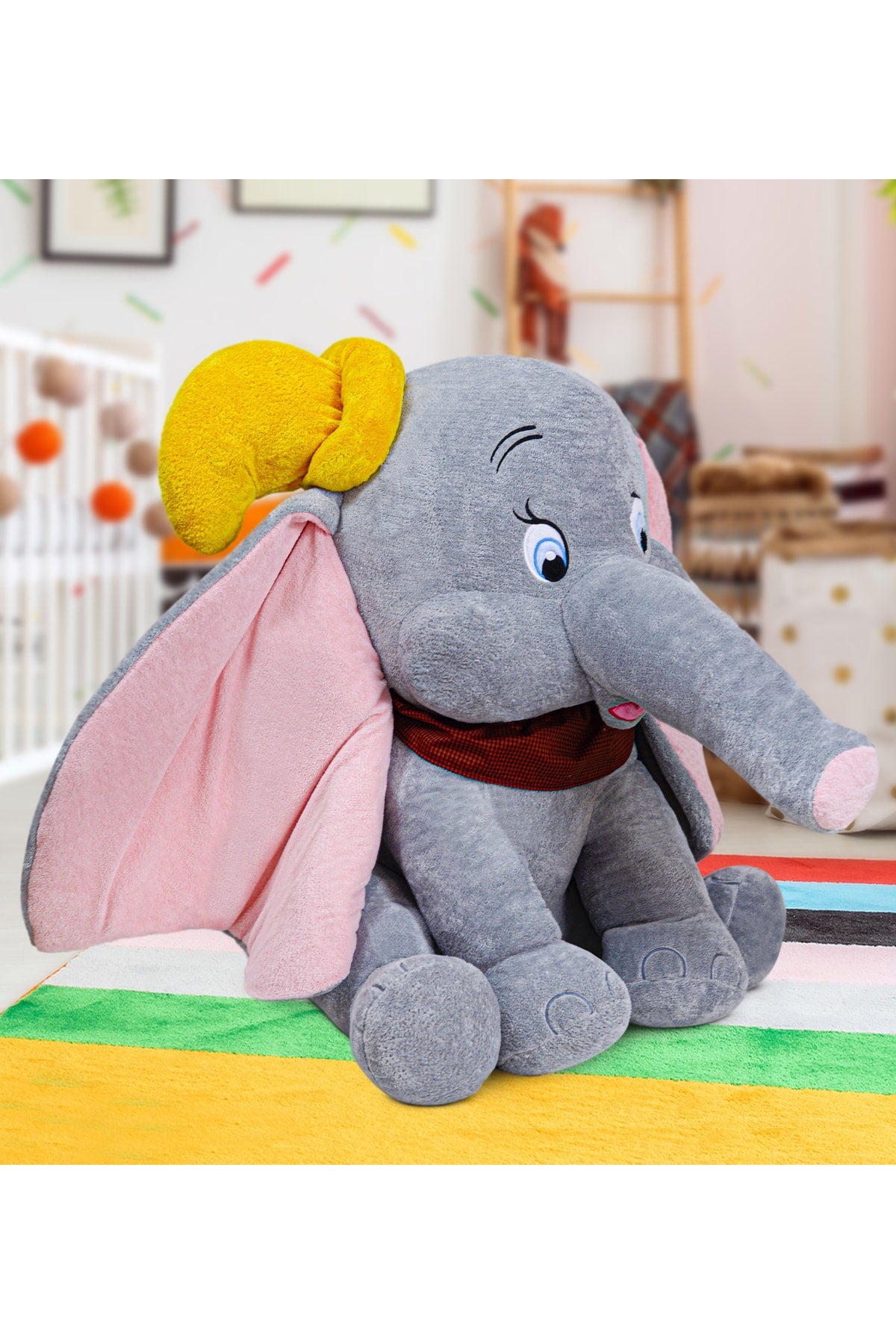 Teddy Bear Cute Big Eared Elephant (100% Domestic)