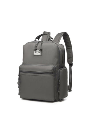 School Size Laptop Eye Backpack 2022-3124 Dark Gray