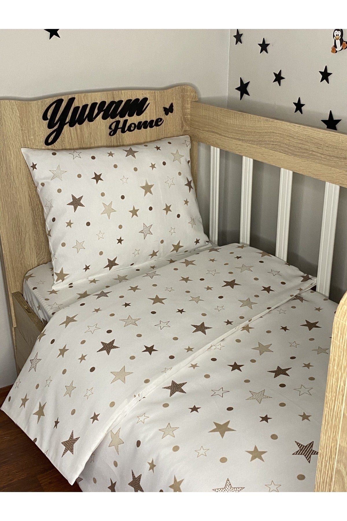 Baby Duvet Cover Set (50x100 Bed Compatible) Choose the Product That Fits the Size of Your Bed!