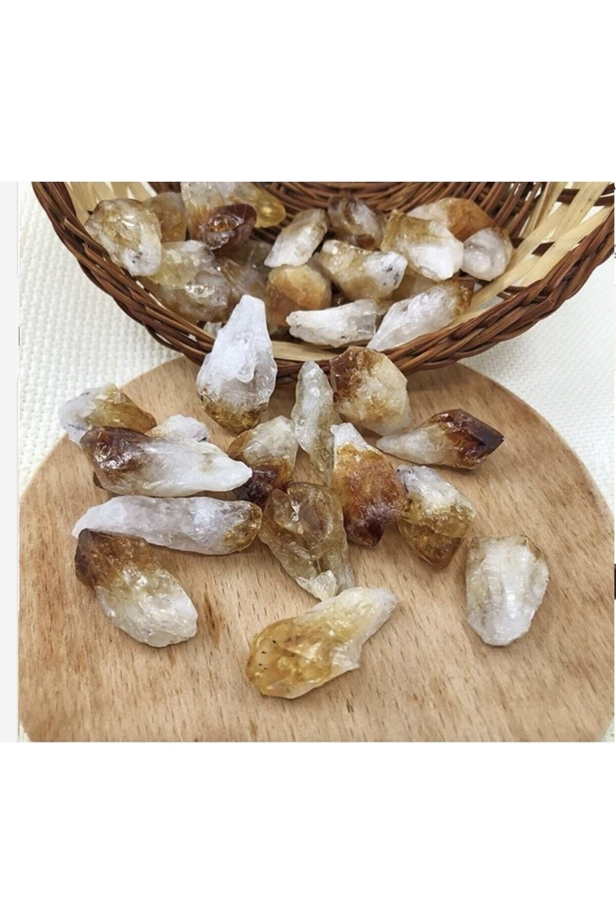 Wallet Size Raw Unprocessed Citrine Mass (money Stone)