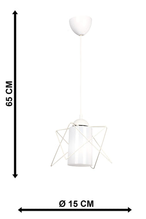 2 Pieces Modes Single White-White Acrylic
