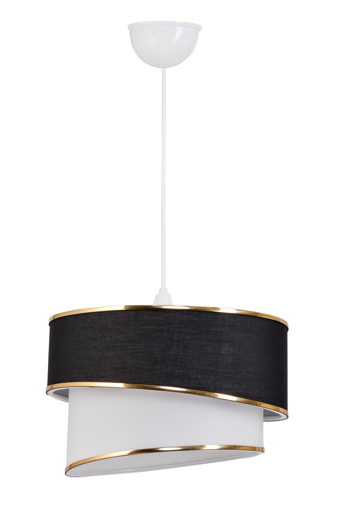 Stare Single Pendant Lamp Chandelier Black