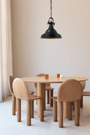 Ulmete Black Single Pendant Lamp Chandelier Living Room Office Hotel Restaurant Chandeliers Design Vintage Models