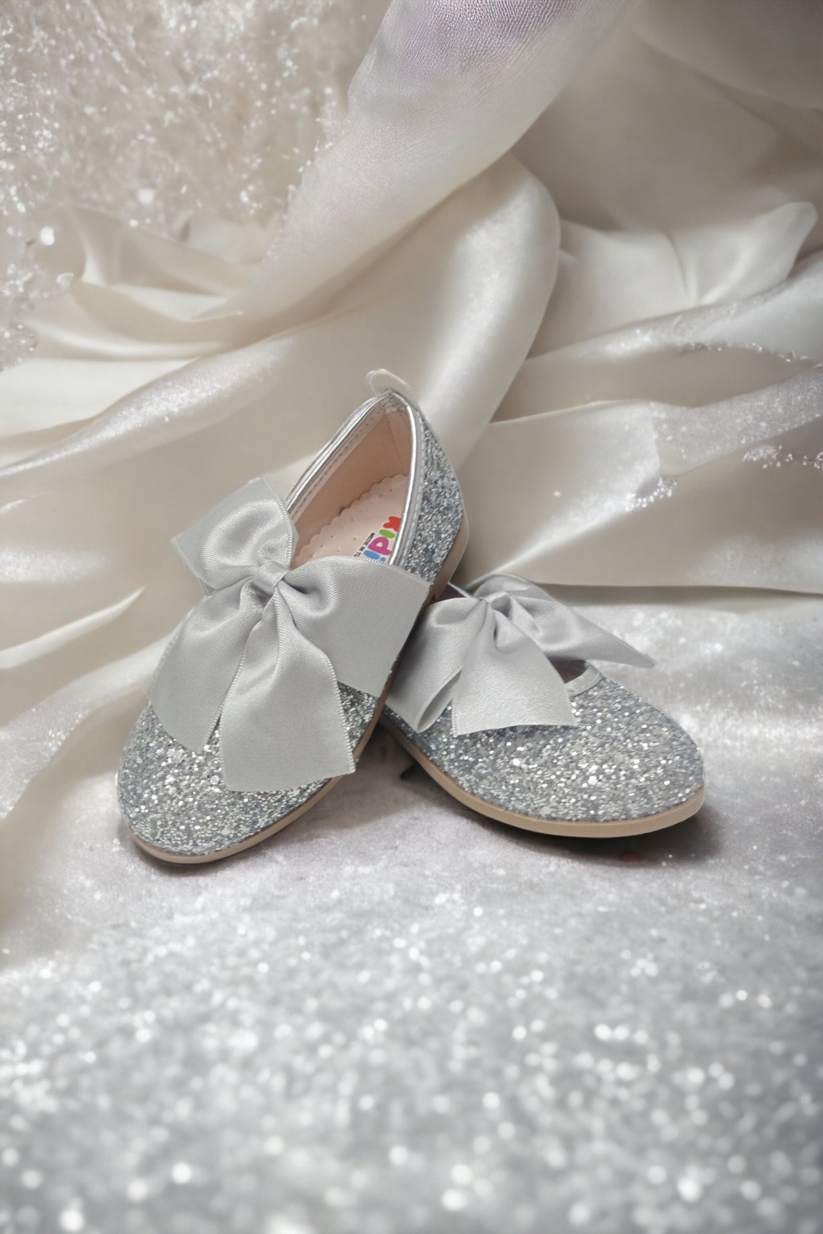 Girl Glass Breaked Butterfly Booth Orthopedic Flats