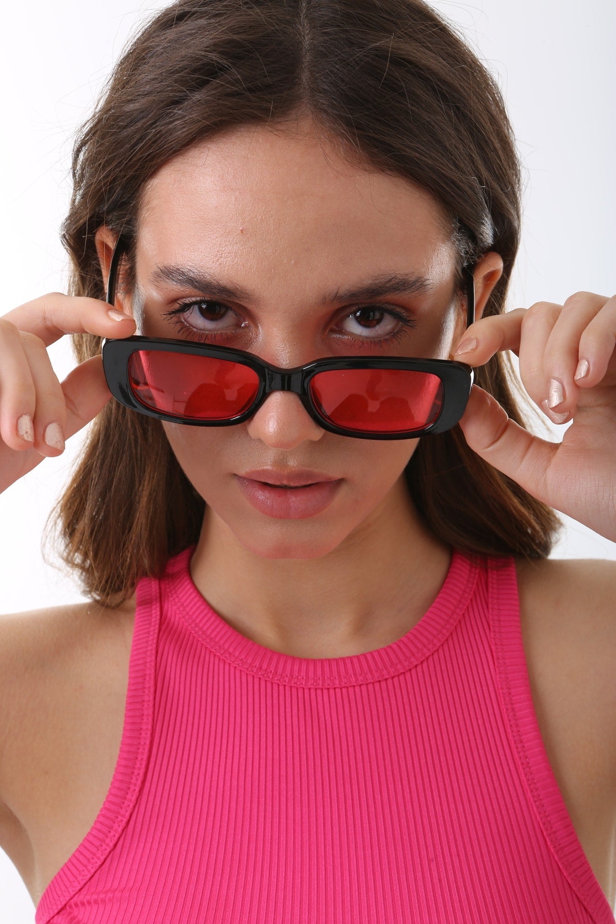 New Season Unisex Rectangle Sunglasses