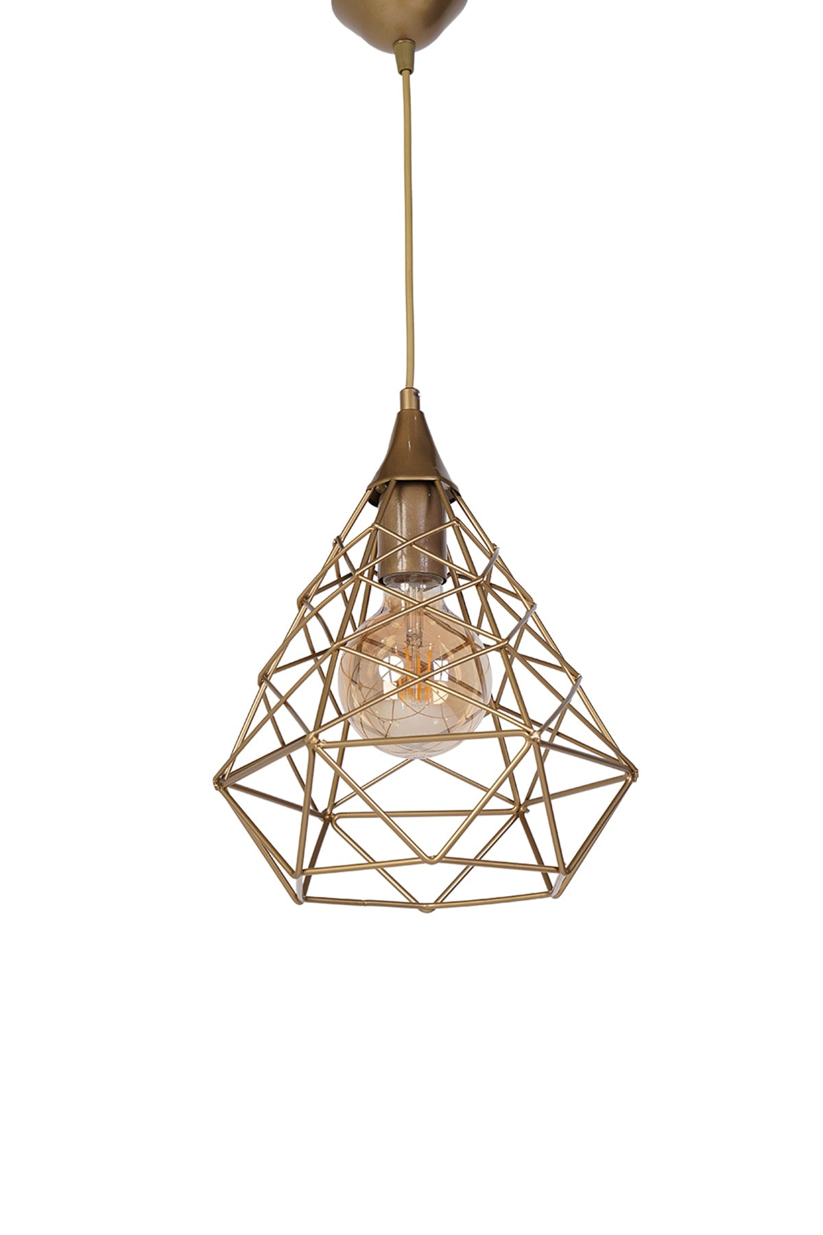 Croix Raye Gold Pendant Lamp Small Chandelier Mtla-46