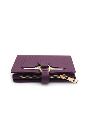 Women'S Wallets Purple Women'S Wallets Accessory