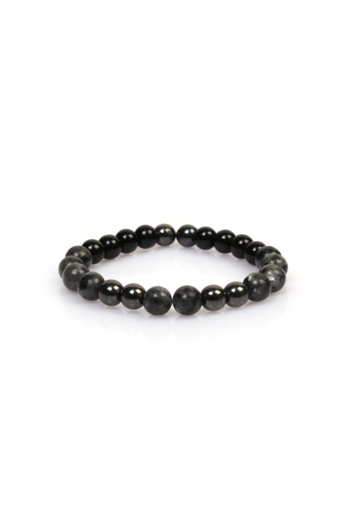 Charisma Natural Stone Men's Talisman Bracelet (LABRADORITE, ONYX, HEMATITE STONE NATURAL STONE BRACELET)