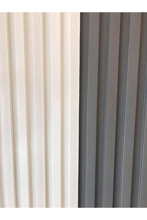 Wainscot Corrugated Panel Anthracite Color Width 12 Cm Length 2,90 Meters Note 1 Order is Sent as 6 Lengths - Swordslife