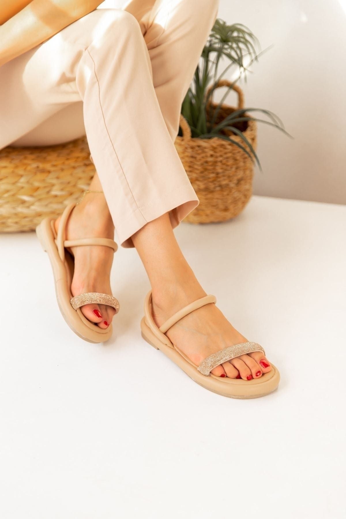 Orthopedic Women Sandals Comfortable Women Sandals Puff Sandals Anatomical Women's Sandals