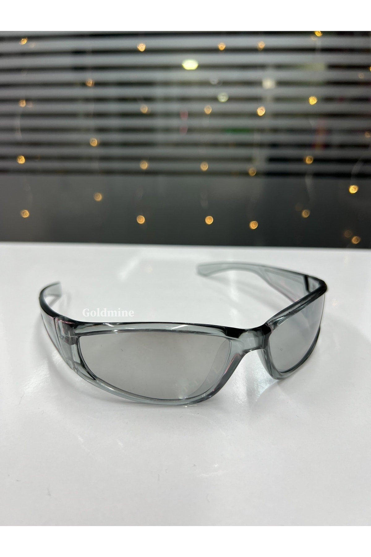 Framed Millennium Y2K Unisex Design Sunglasses Smoked