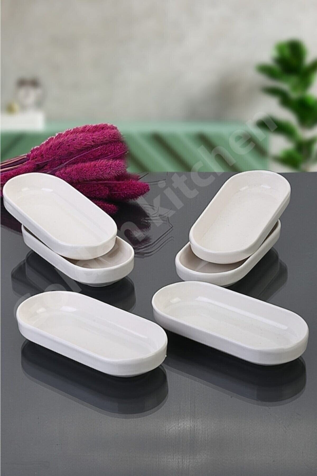 swordslife White Ceramic Breakfast Snack Bowl 6 Pieces Salda