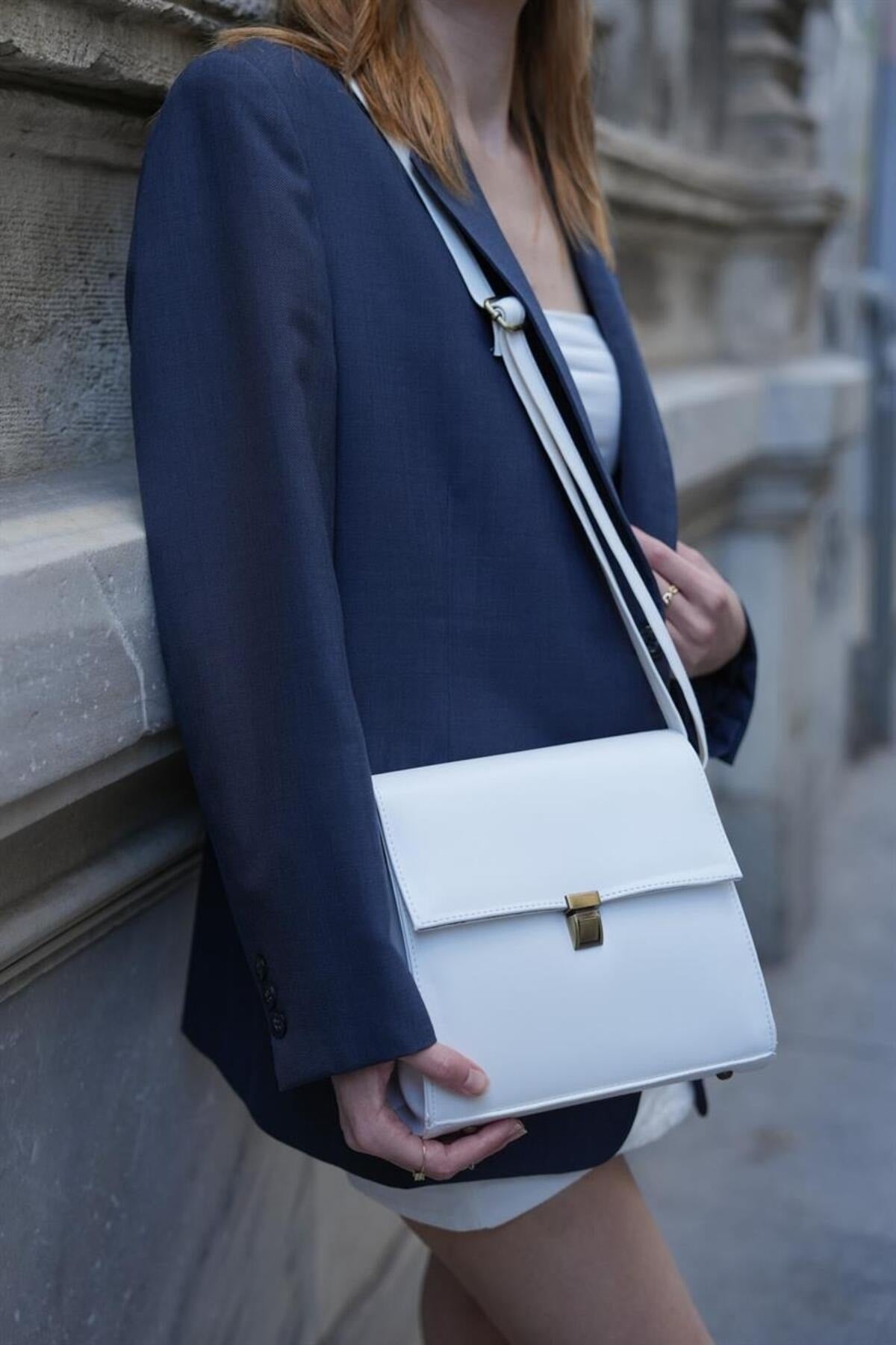 White Women'S Designer Vintage Bag