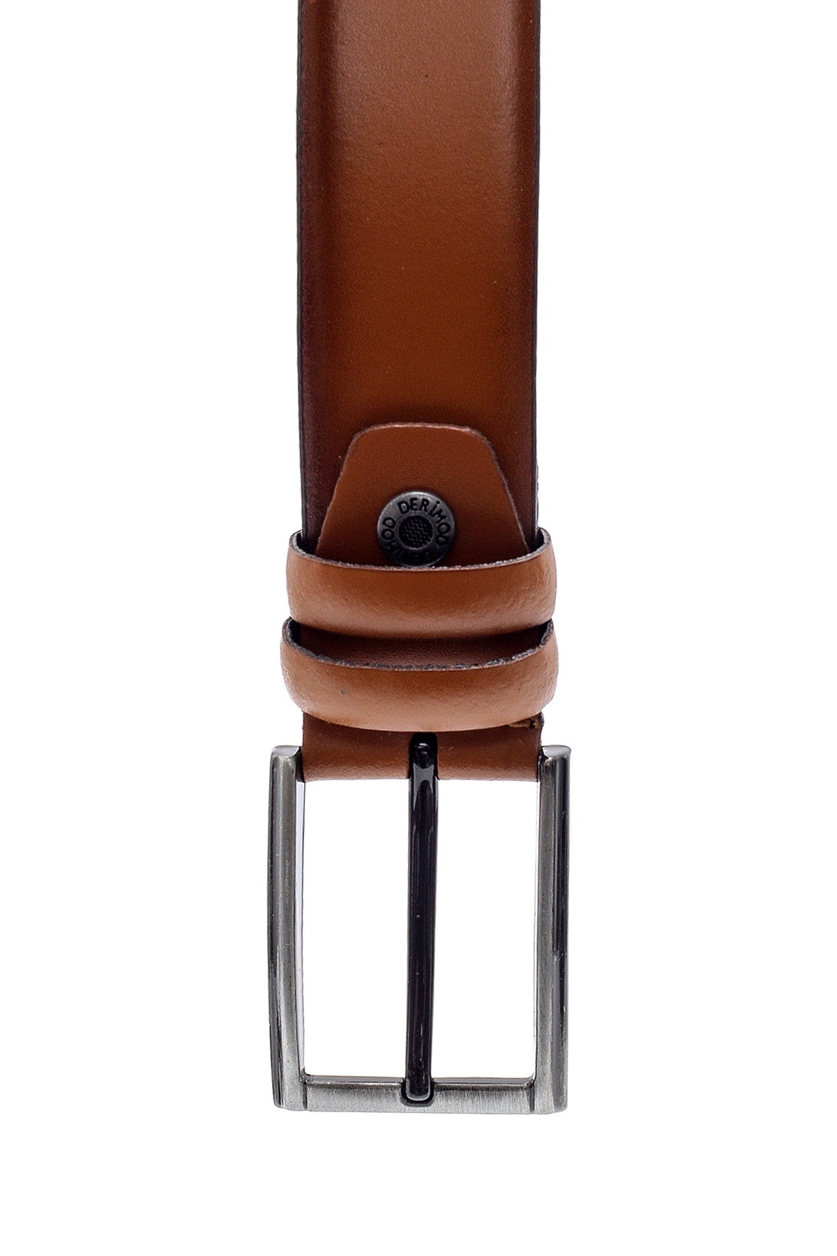 Men'S Brown Leather Belt