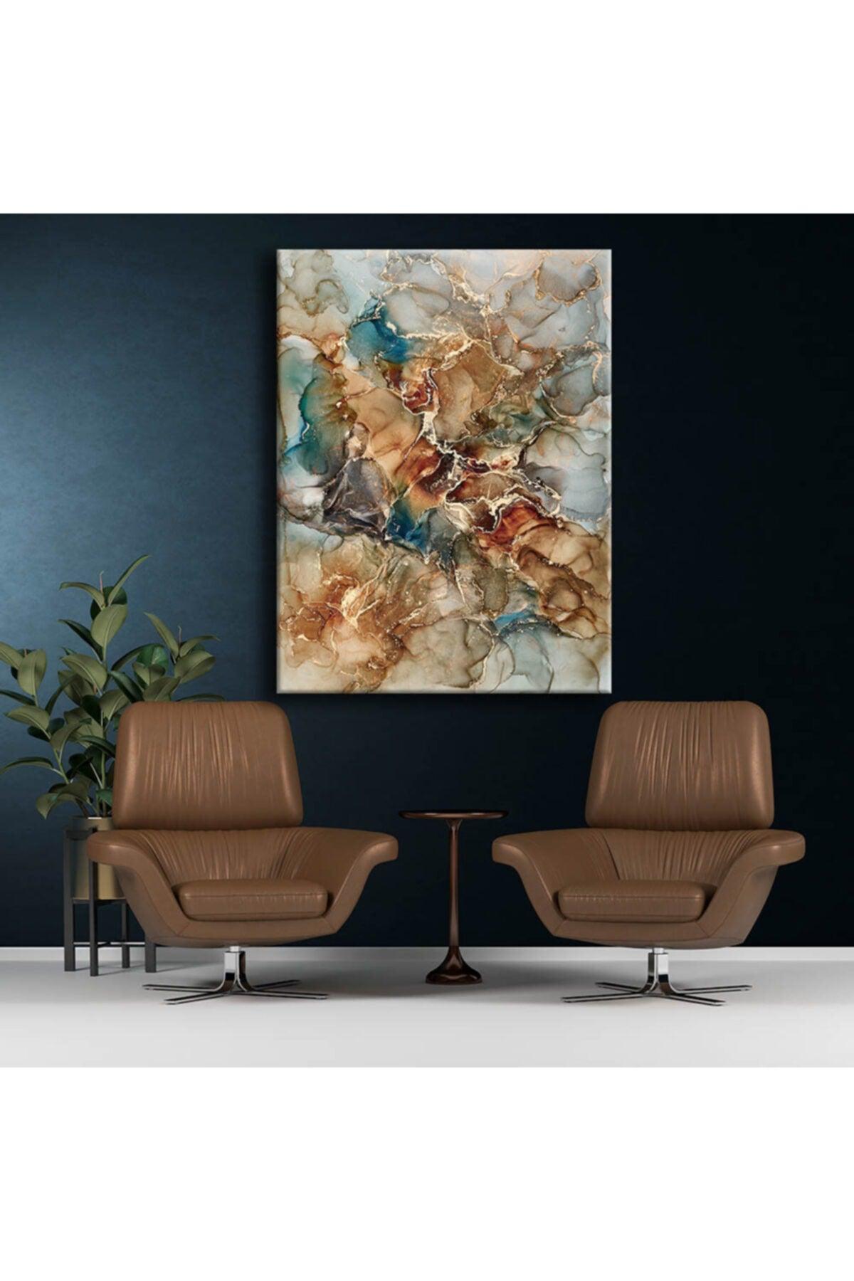 Abstract Art Decorative Canvas Painting - Voov1396 - Swordslife