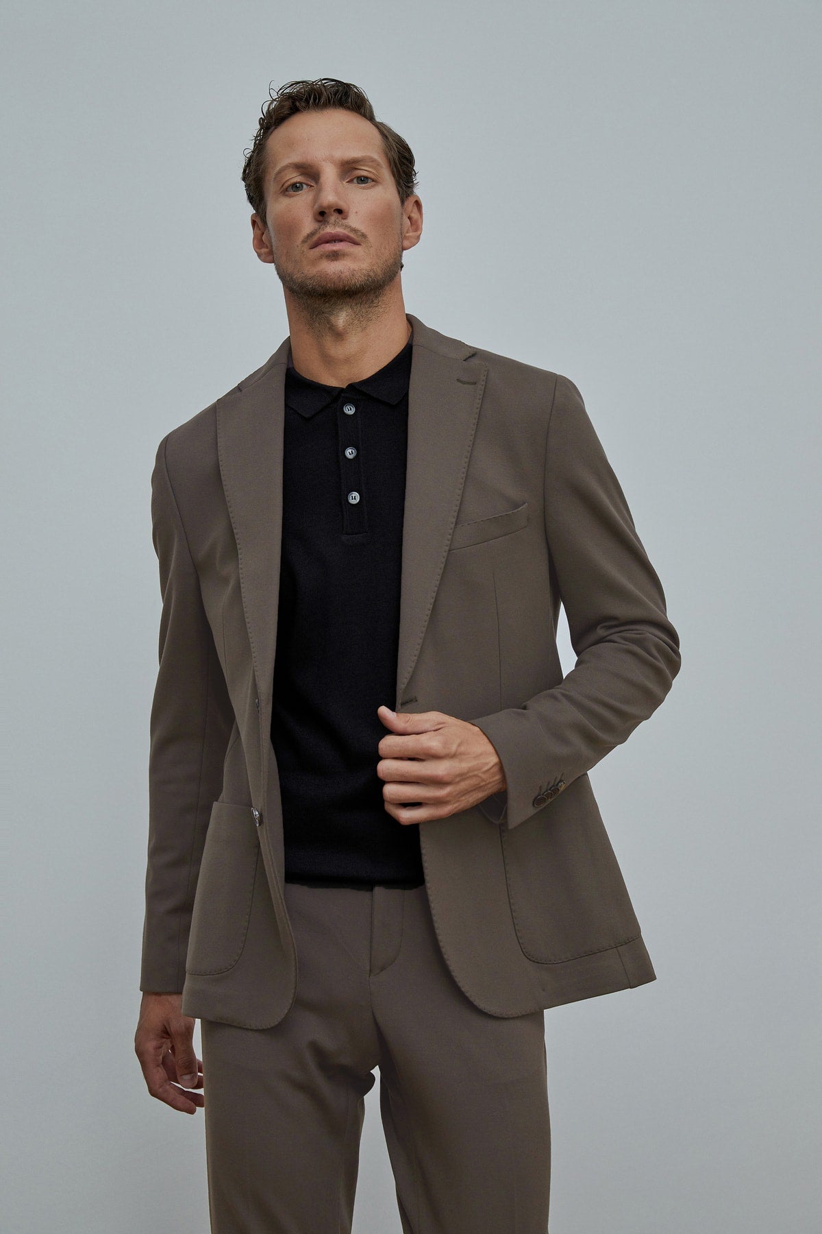 Khaki Air Chino Suit