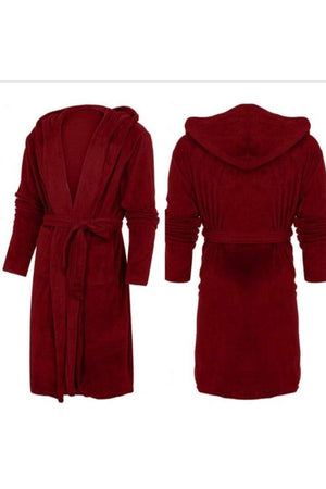 Hooded Ultra Large Size Bathrobe - Swordslife